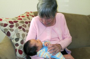 So thankful Noah got to meet Nana