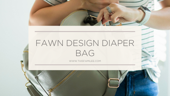 What's in my Fawn Design Diaper Bag for my Toddler | Thisfamilee