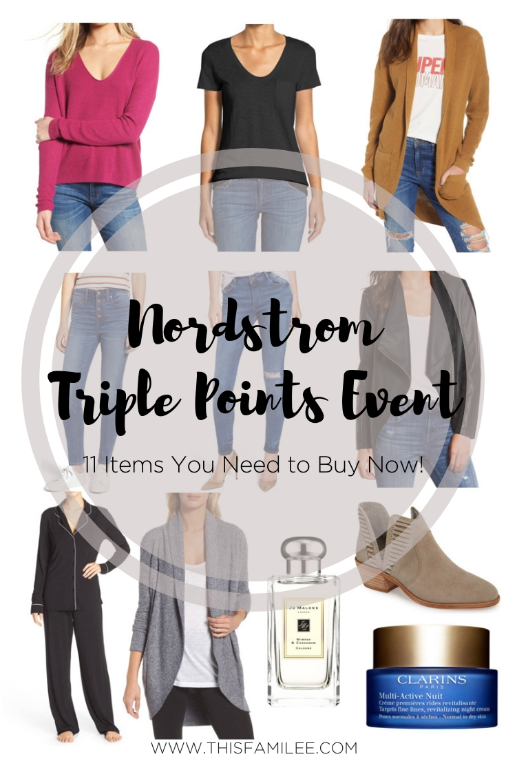 Nordstrom Triple Points Event This FamiLee