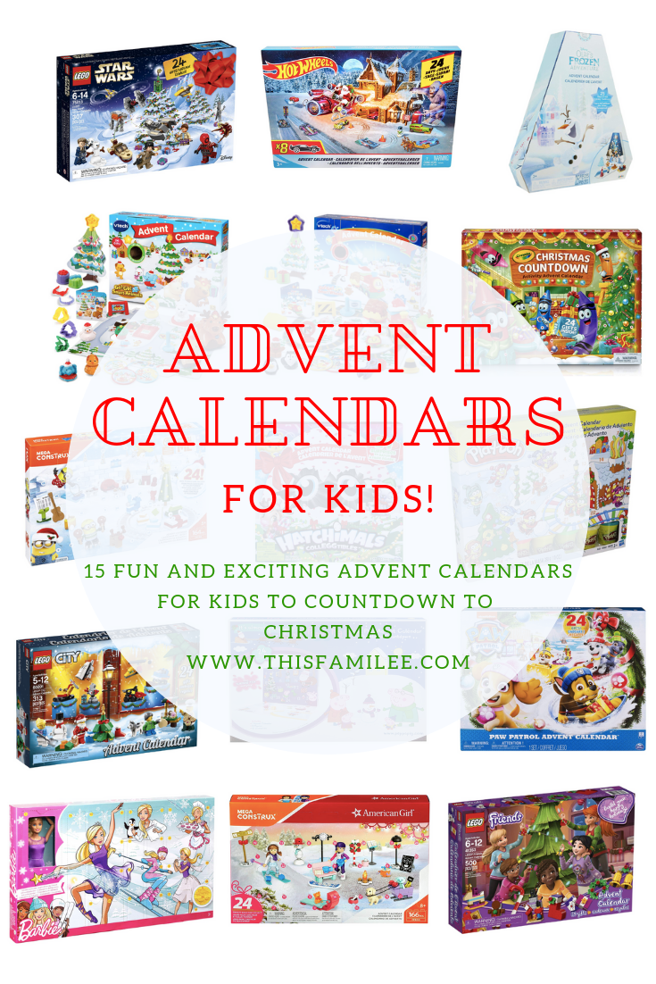 15 Fun and Exciting Advent Calendars for Kids - This Familee