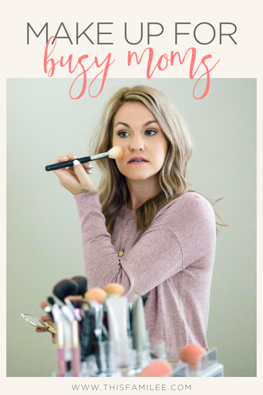 Quick and Easy Makeup for Busy Moms | www.thisfamilee.com