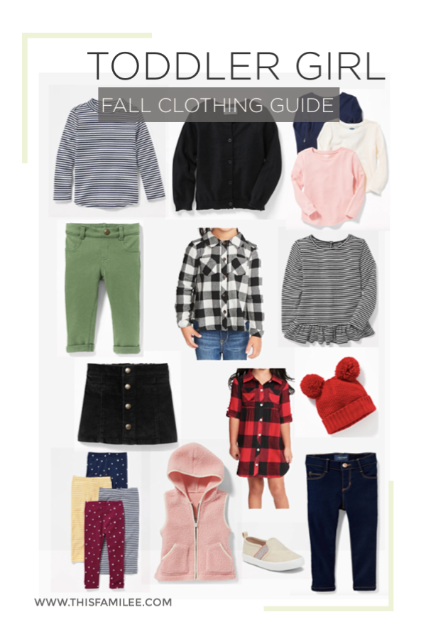 Adorable and Affordable Toddler Girl Fall Clothing | This Familee