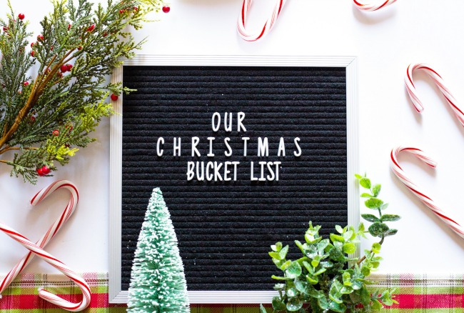 Christmas Bucket List | www.thisfamilee.com