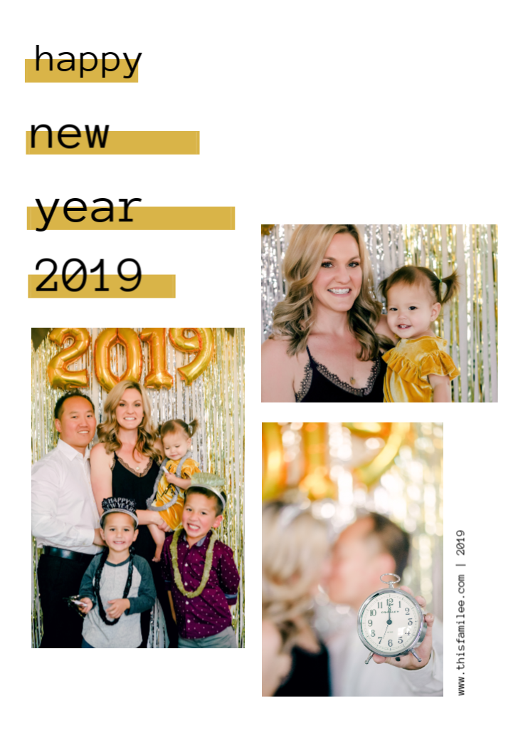 Happy New Year 2019 | www.thisfamilee.com