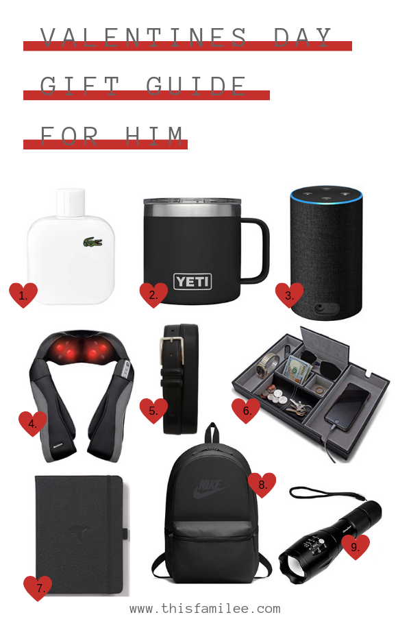 Valentine's Day Gifts for Him | www.thisfamilee.ccom