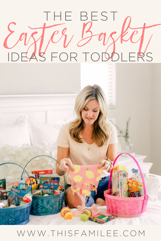 Easter Basket Ideas for Toddlers | www.thisfamilee.com