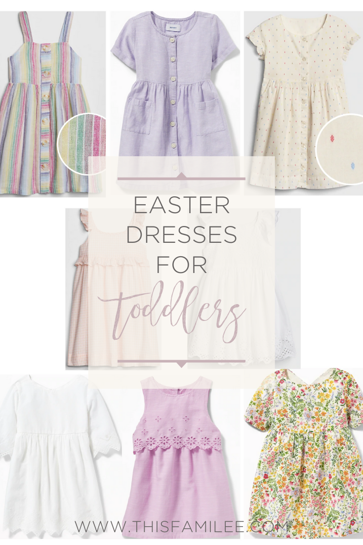 Easter Dresses for Toddlers | www.thisfamilee.com