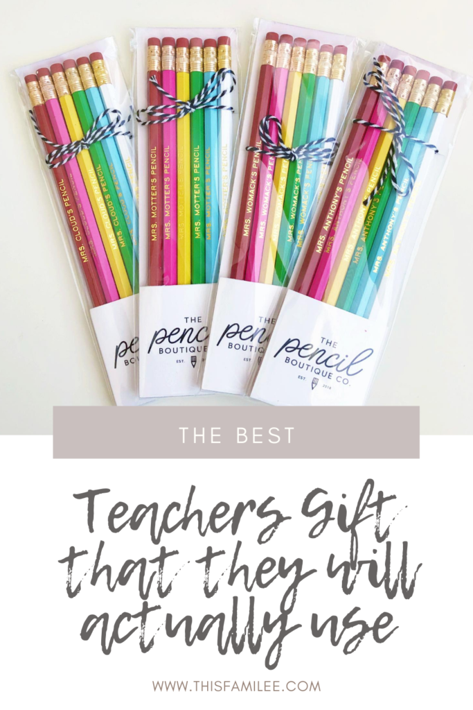 The Easiest, Sweetest Teachers Gift - This FamiLee