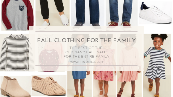 Fall Clothing for the Family | www.thisfamilee.com