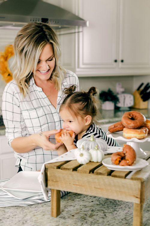 Celebrating the First Day of Fall with Donuts | www.thisfamilee.com
