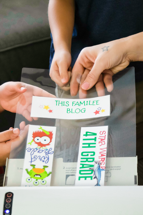 Easy and Fun Bookmark Craft for Kids | www.thisfamilee.com