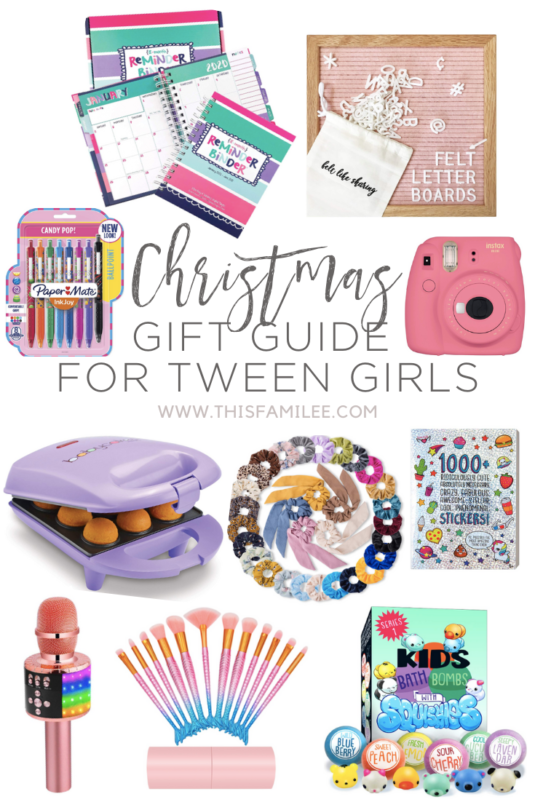 Christmas Gift Guide for Tween Girls | www.thisfamilee.com