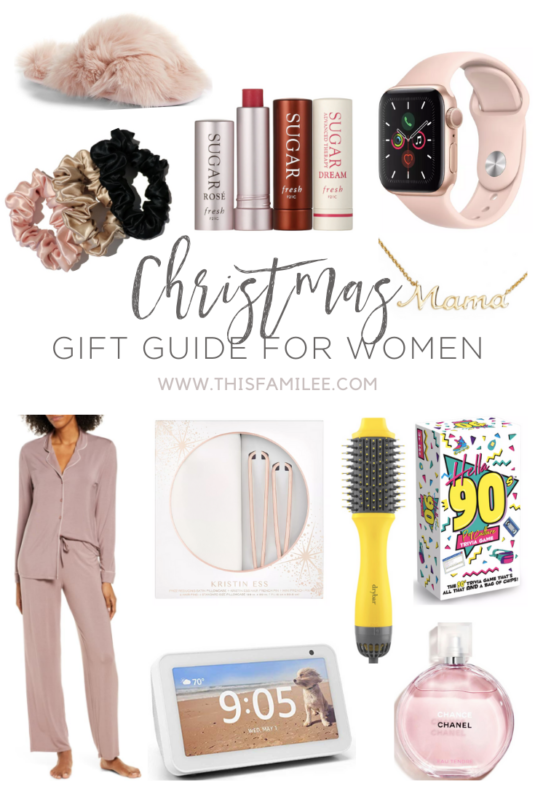 Christmas Gift Guide for Women This FamiLee