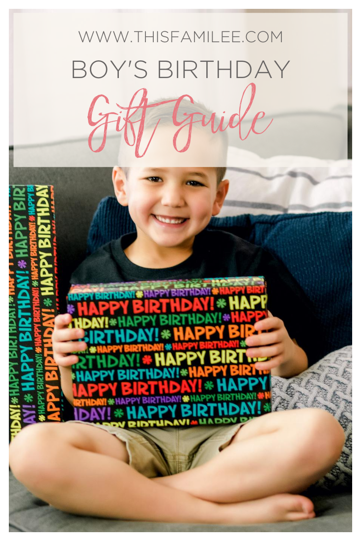 Boy's Birthday Gift Guide | www.thisfamilee.com