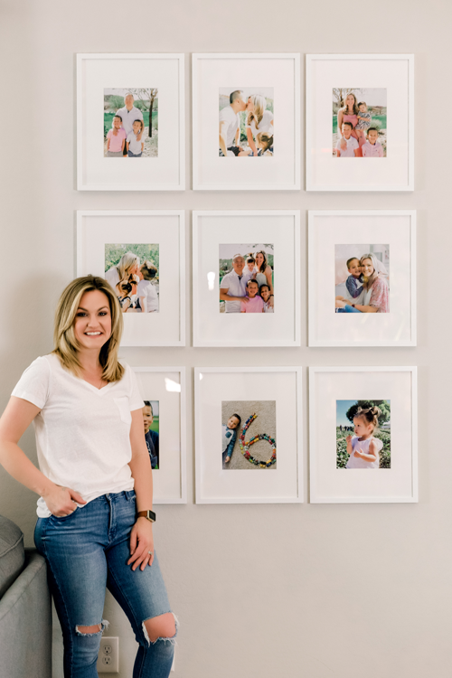 How to Fill Large Wall Space with a Beautiful Gallery Wall | www.thisfamilee.com