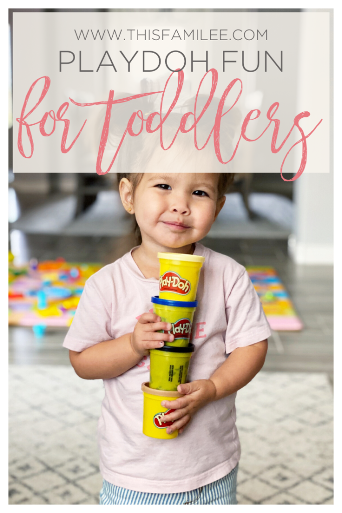 Playdoh Fun for Toddlers - This FamiLee