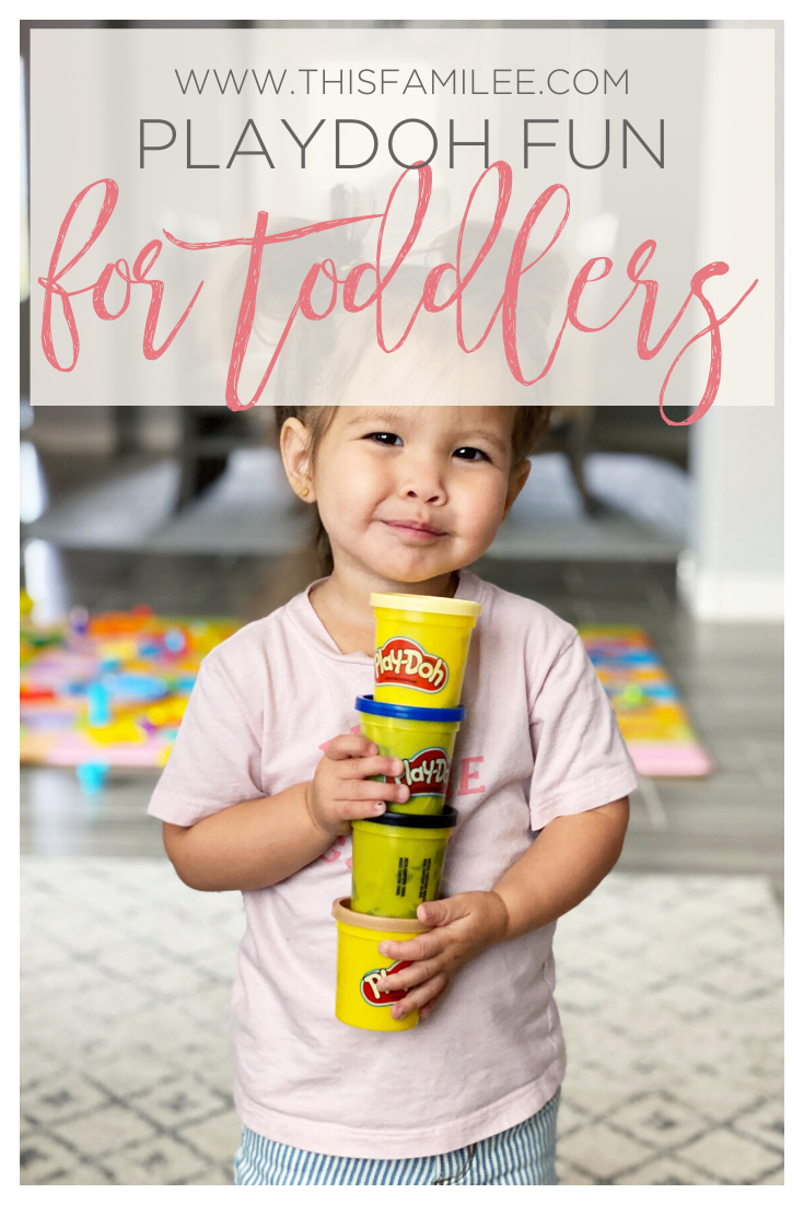 Playdoh Fun for Toddlers | www.thisfamilee.com