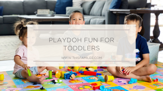 Playdoh Fun for Toddlers | www.thisfamilee.com