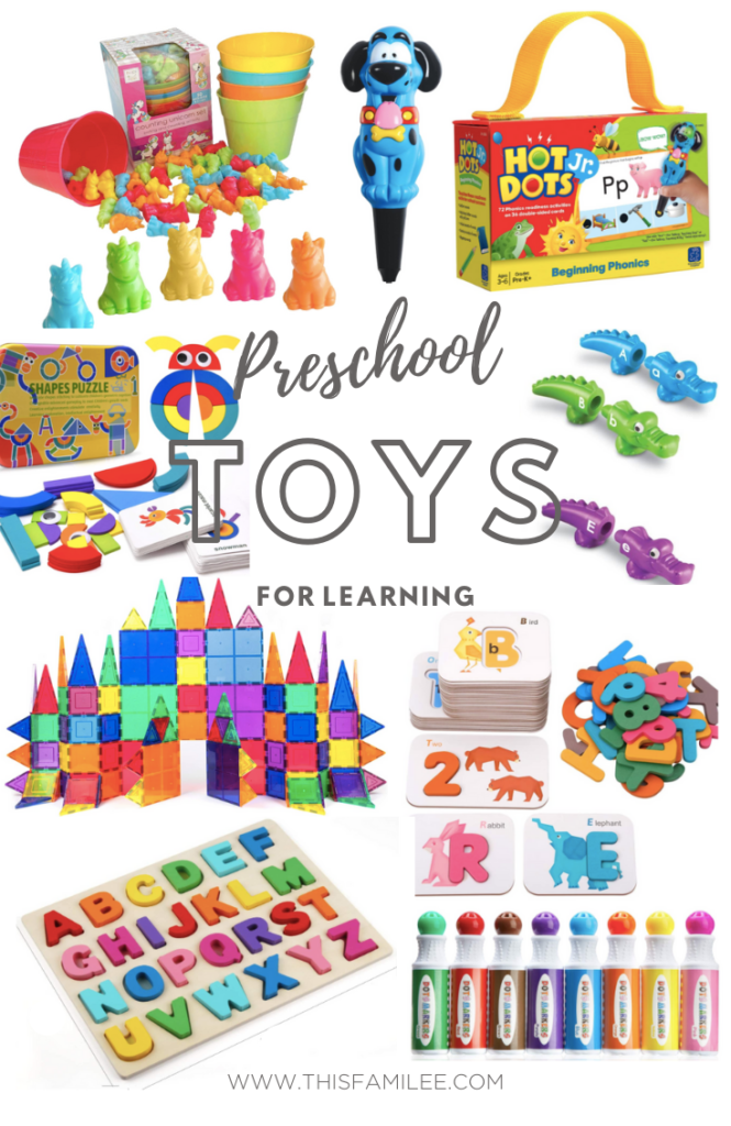 Preschool Toys For Learning - This Familee