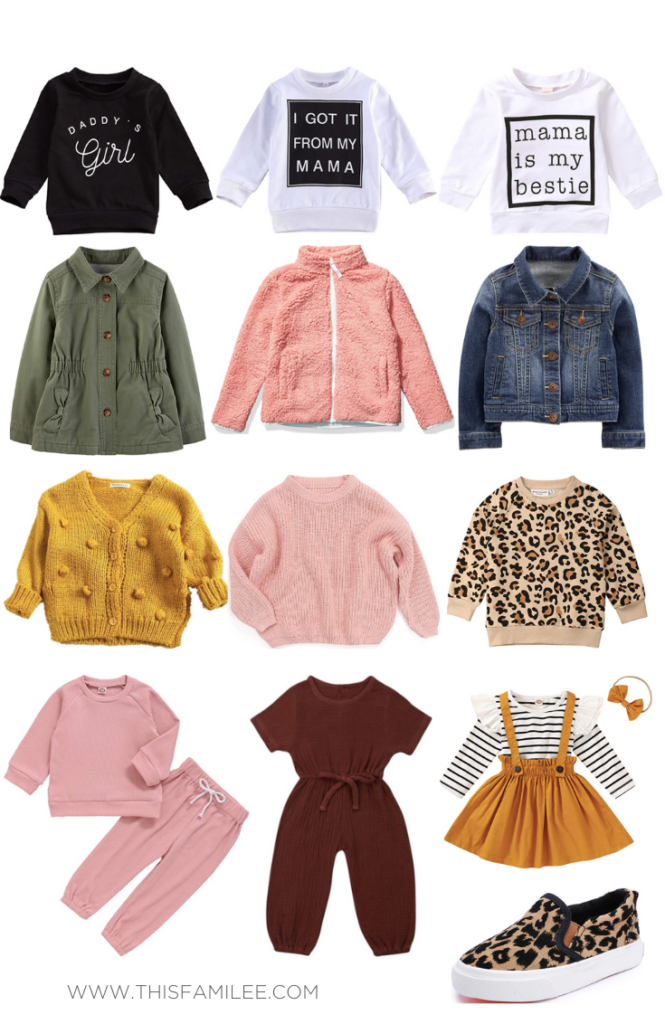 Affordable Toddler Girl Clothes from Amazon - This FamiLee