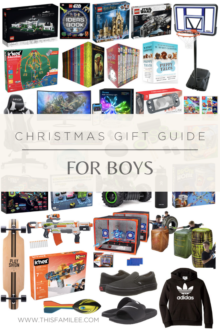 Christmas Gift Guide for Boys | www.thisfamilee.com