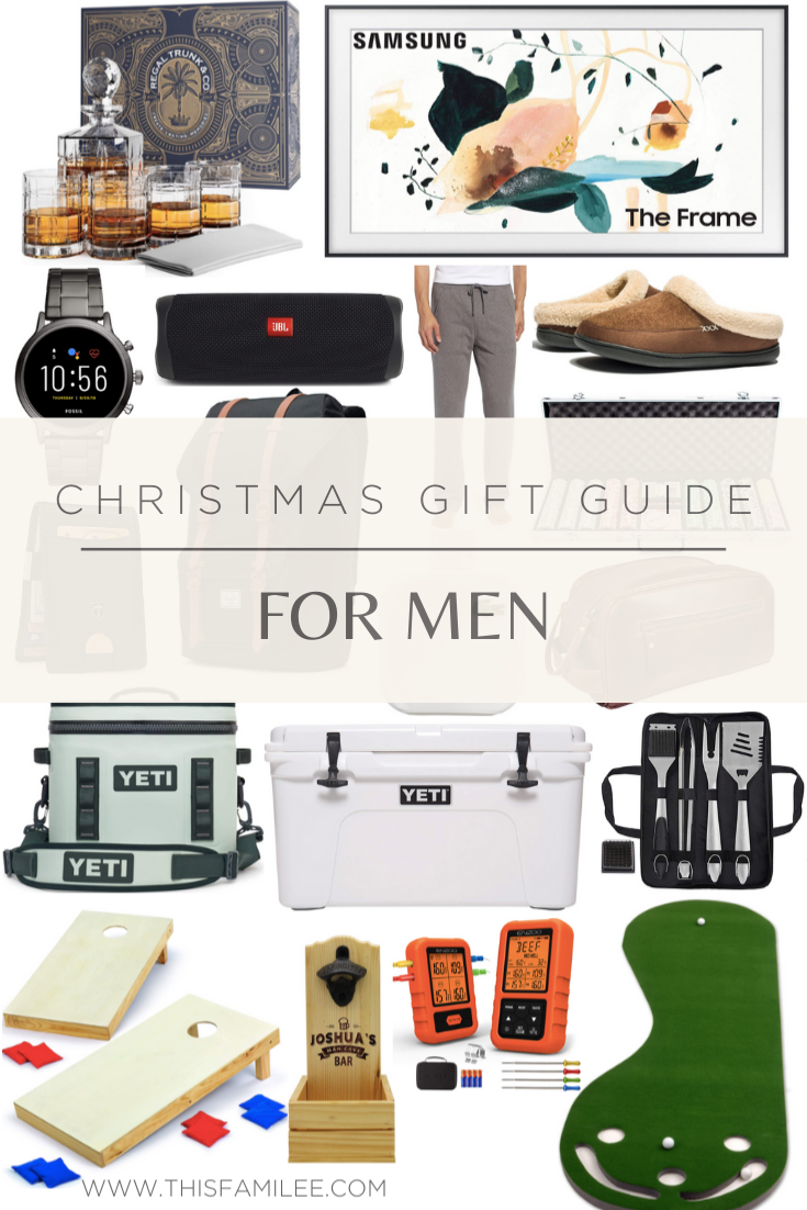 Christmas Gift Guide for Men - This FamiLee