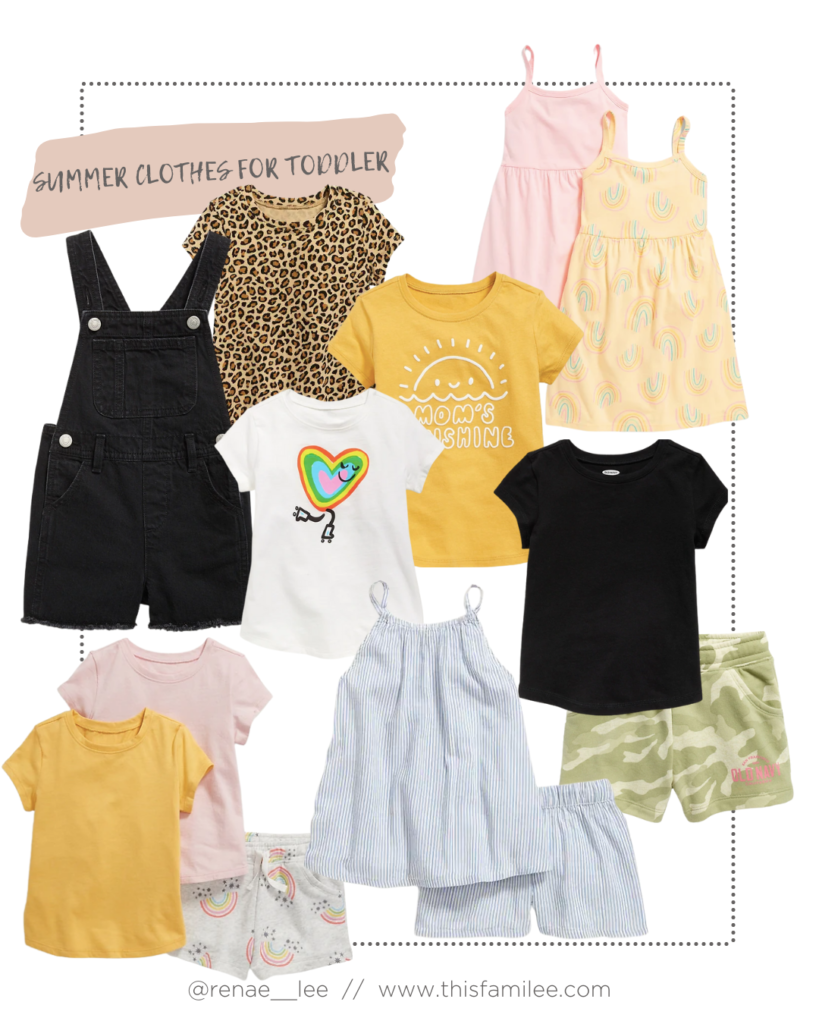 Summer Clothes for Toddler Girl | www.thisfamilee.com