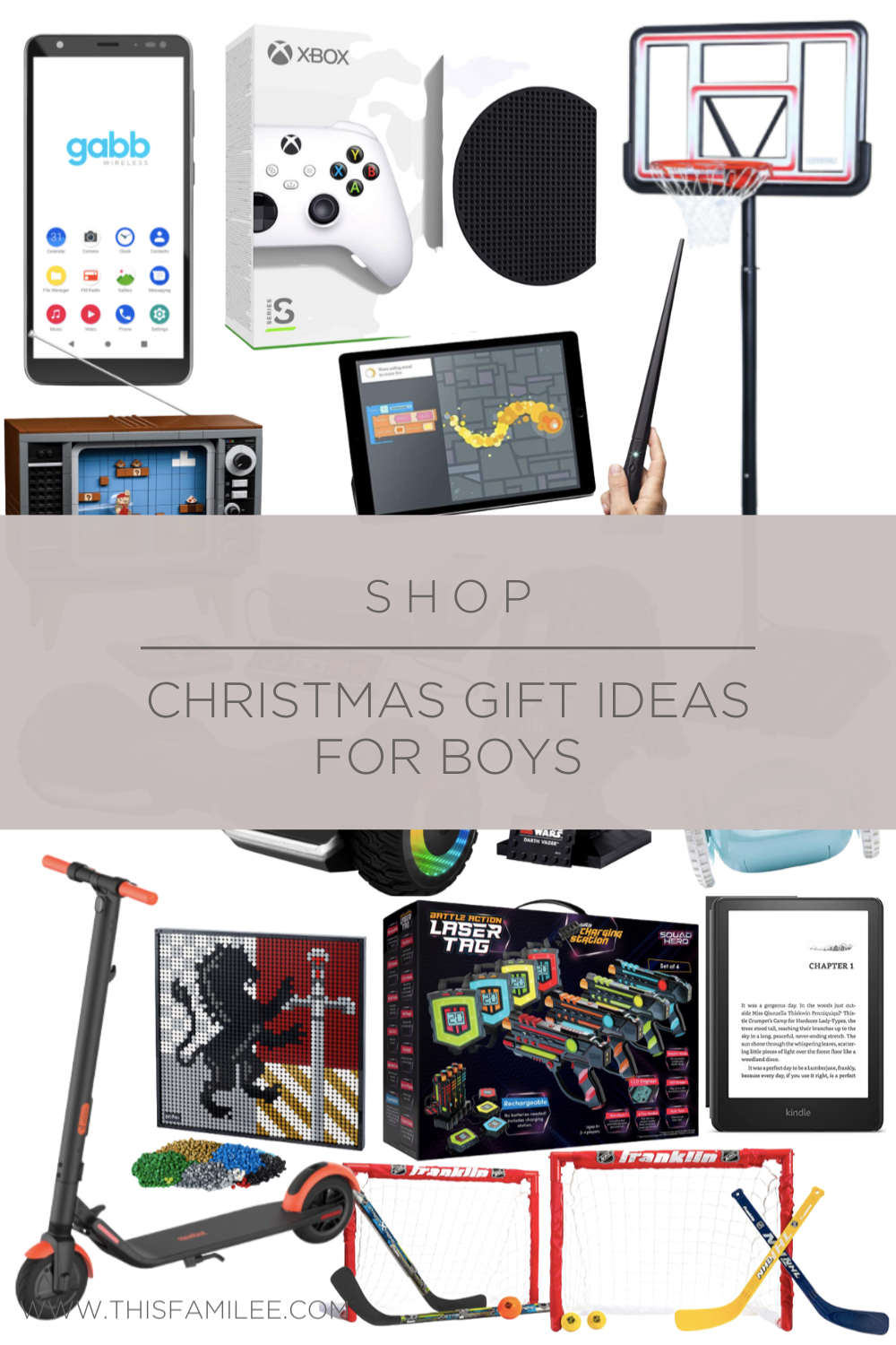 Christmas Gift Ideas for Boys | www.thisfamilee.com