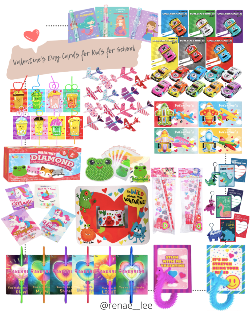 Valentine's Day Cards for Kids for School | www.thisfamilee.com