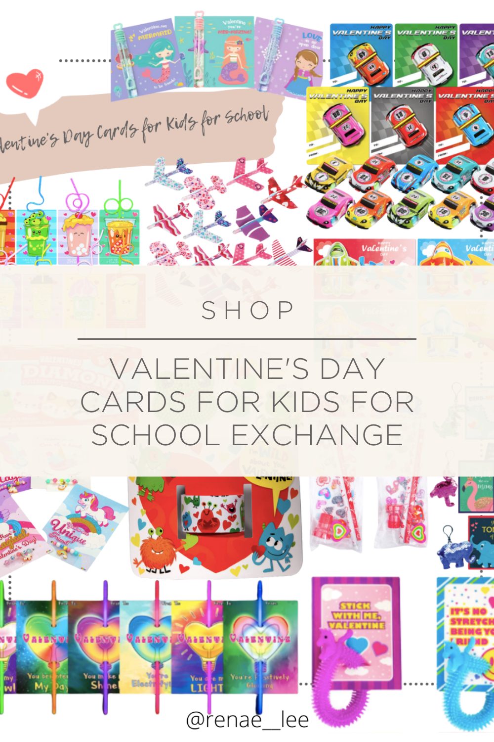 Valentine's Day Cards for Kids for School | www.thisfamilee.com